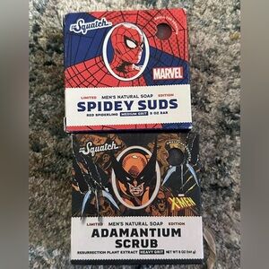 COPY - Dr. Squatch Limited Edition Marvel X-MEN Wolverine Adamantium & Spidey s…